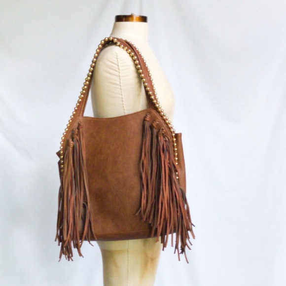 Big Buddha Fringe Hobo - Picture 2 of 11